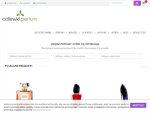 Tablet Screenshot of odlewkiperfum.pl